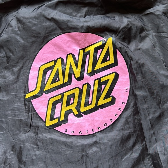 Santa Cruz Other Dot Hooded Windbreaker Jacket - Picture 5 of 8